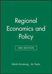 Image of Regional Economics and policy third edition