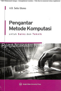 Image of Pengantar Metode Komputasi: Untuk Sains dan Teknik