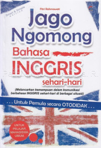 Image of Jago ngomong bahasa inggris
