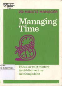 Image of HBR 20 - Minute Manager : Managing Time