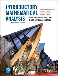 Image of Introductory Mathematical Analysis for Business, Economics, and the Life and Social Sciences fourteenth edition
