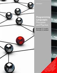Image of Programming Language: Principles and Practice third edition