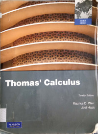 Image of Thomas Calculus twelfth edition