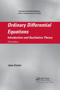 Image of Ordinary Differential Equations: Introduction and Qualitative Theory third edition