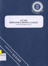 Image of AS 3102 Mekanika Benda Langit