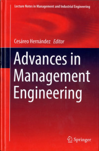 Image of Advances in Management Engineering
