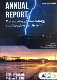 Image of Annual Report: Meteorology, Climatology, and Geophysics Division
