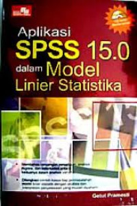 Image of Aplikasi SPSS 15.0 dalam Model Linier Statistika