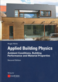 Image of Applied Building Physics : Ambient Conditions, Building Performance and Material Properties second edition