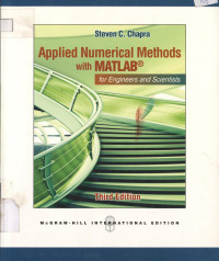 Image of Applied Numerical Methods with Matlab third edition