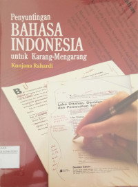 Image of Penyuntingan Bahasa Indonesia untuk Karang - Mengarang