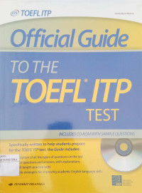 Image of Official Guide To The Toefl ITP Test