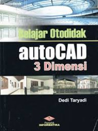 Image of Belajar Otodidak Auto Cad 3 Dimensi