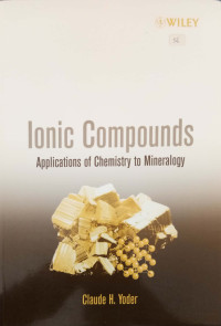 Image of Ionic Compounds: applications of chemistry to mineralogy