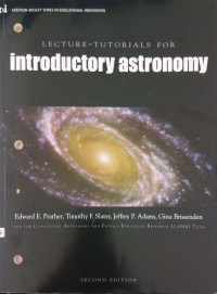 Image of Lecture-tutorials for Introductory Astronomy