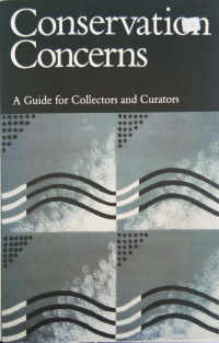 Image of Conservation Concerns: a guide for collectors and curators