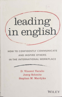 Image of Leading in English: How to Confidently Communicate and Inspire Others in The International Workplace