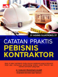 Image of Catatan Praktis Pebisnis Kontraktor