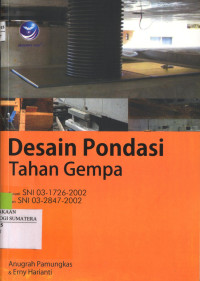 Image of Desain Pondasi Tahan gempa sesuai SNI 03 1726 2002