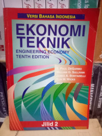 Image of Ekonomi Teknik