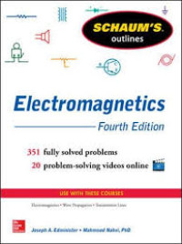 Image of Electromagnetics : 351 Fully Solved Problems