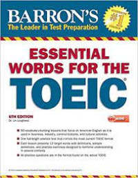 Image of Essential Words for The Toeic