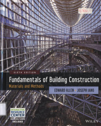 Image of Fundamentals of Building Construction Materials and Methods sixth edition