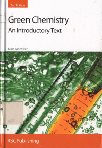 Image of Green Chemistry An Introductory Text second edition