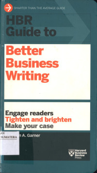 Image of HBR Guide to Better Business Writing