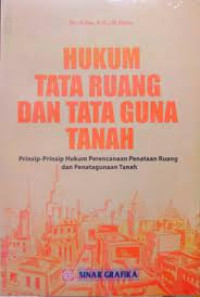 Image of Hukum tata ruang dan tata guna tanah