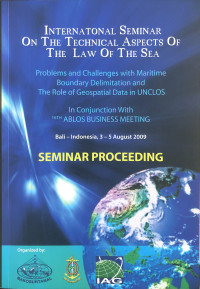 Image of International Seminar on The Technical Aspects of The Law of The Sea