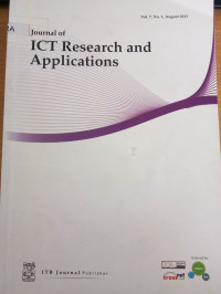 Image of Journal Of ICT Research And Applications