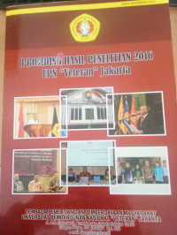 Image of Prosiding Hasil Penelitian 2016 UPN 
