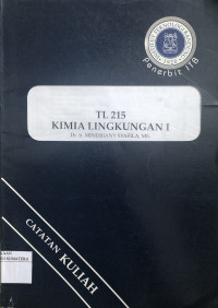 Image of TL 215 Kimia Lingkungan I