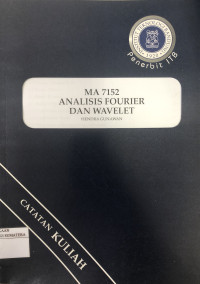 Image of MA 7152 Analisis Fourier dan Wavelet