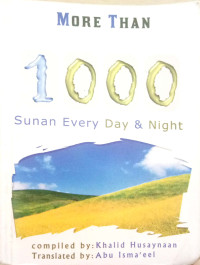 Image of More than 1000 sunan every day & night