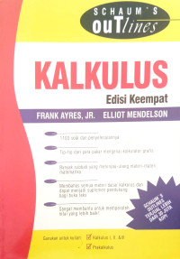 Image of Schaum's Outlines: Kalkulus edisi keempat