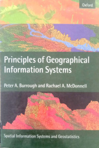 Image of Principles Of Geographical Information Systems