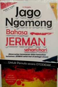 Image of jago Ngomong bahasa jerman sehari-hari