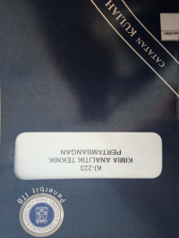 Image of Ki-223 Kimia Analitik Teknik Pertambangan