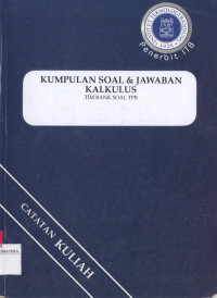 Image of Kumpulan Soal & Jawaban Kalkulus