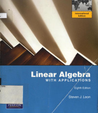 Image of Linear Algebra with Applications eighth edition
