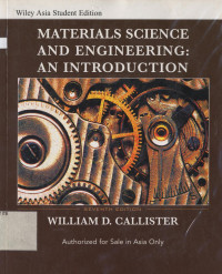 Image of Materials Science and Engineering : An Introduction Seventh Edition