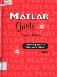 Image of Matlab Guide second edition