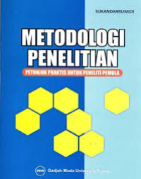Image of Metodologi Penelitian : Petunjuk praktis untuk peneliti pemula