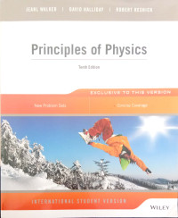Image of Principles of Physics tenth edition