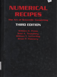 Image of Numerical Recipes third edition