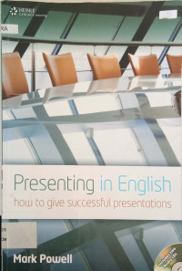 Image of Presenting in English: how to give succesfull presentations