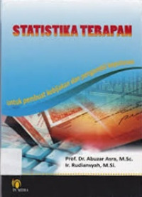Image of Statistika Terapan untuk Pembuat Kebijakan dan Pengambil Keputusan
