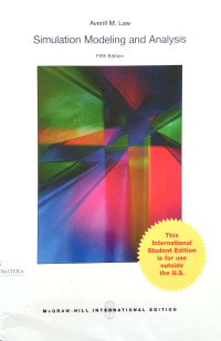 Image of Simulation Modeling and Analysis fifth edition